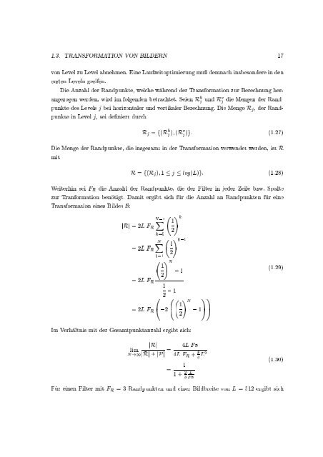 Vergleich von Fpga-Architekturen für partitionierte Wavelet ...