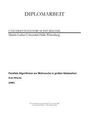 Parallele Algorithmen zur Motivsuche in großen Netzwerken