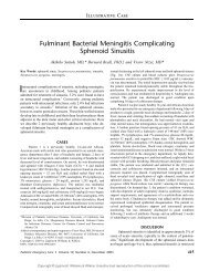 Fulminant Bacterial Meningitis Complicating ... - ResearchGate