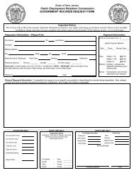 Opera Request OPRA Request Form - Jersey City