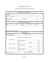 Probation Form 1