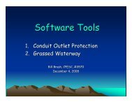 Conduit Outlet & Grassed Waterway Software Tools PowerPoint ...