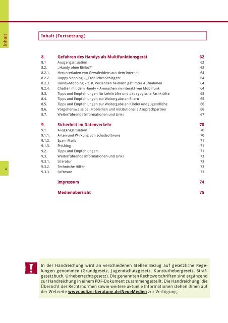 Im Netz der neuen Medien - nline