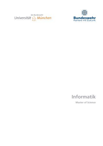 Informatik (Master of Science) (PDF, 59,1 kB) - bundeswehr-karriere