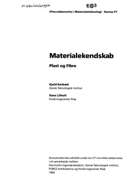 Plast og fibre - Materials.dk