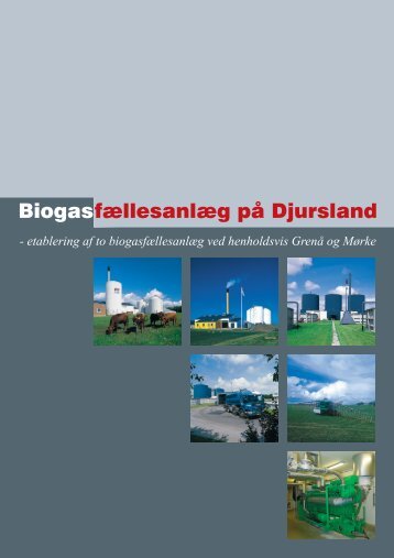 Etablering af biogasanlæg på Djursland - Djurs Bioenergi
