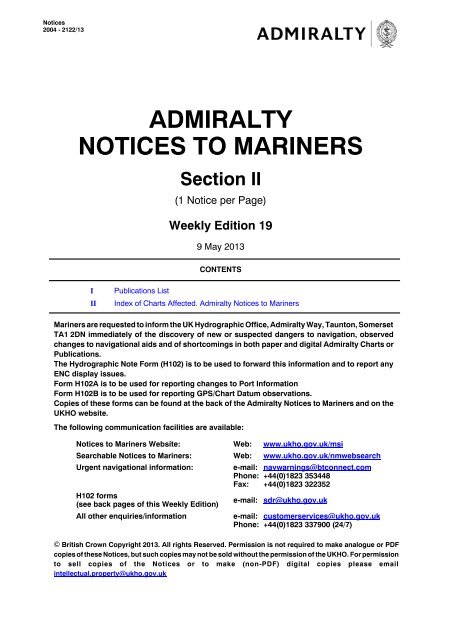 Section Ii Of Weekly Edition 19 Of 13 United Kingdom