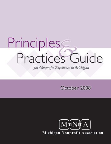 Principles & Practices for Nonprofit - NNAAC