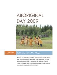 Aboriginal Day 2009 Photo Report - First Nation of Na-Cho Nyak Dun
