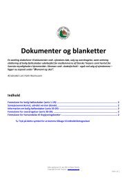 Dokumenter og blanketter - først tilgængelige efter ... - Danske Torpare