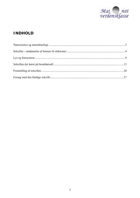 Nanoteknologi: solceller