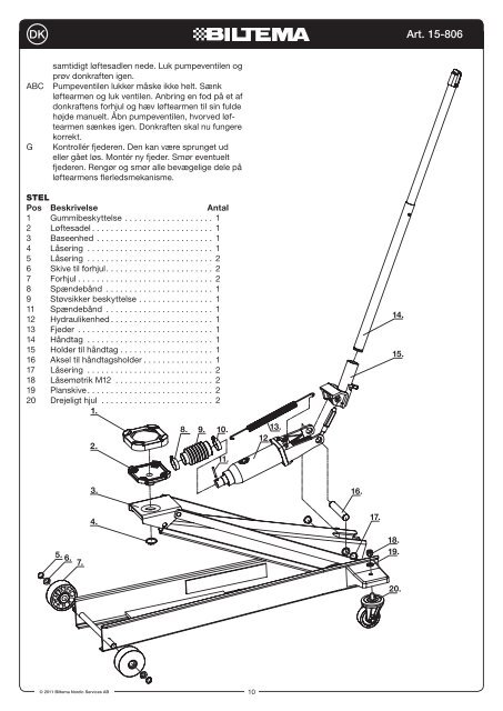 garagedomkraft garasjejekk hallinosturi garagedonkraft - Biltema