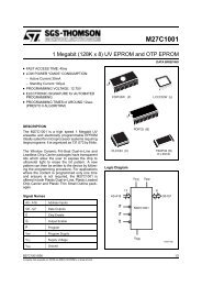 1 MEGABIT (128K X 8) UV EPROM AND OTP EPROM - BRIEF DATA