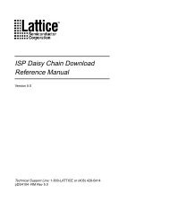 ISP Daisy Chain Download Reference Manual - Web Server Noel