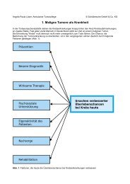 1. Maligne Tumore als Krankheit - Pflegen-online.de
