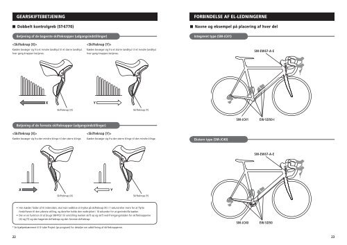 Serie 6770 Brugervejledning fra forhandleren - Shimano