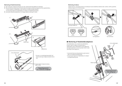 Serie 6770 Brugervejledning fra forhandleren - Shimano