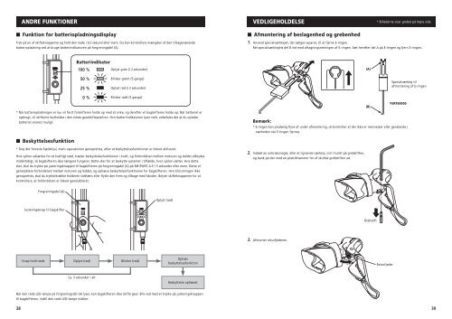 Serie 6770 Brugervejledning fra forhandleren - Shimano