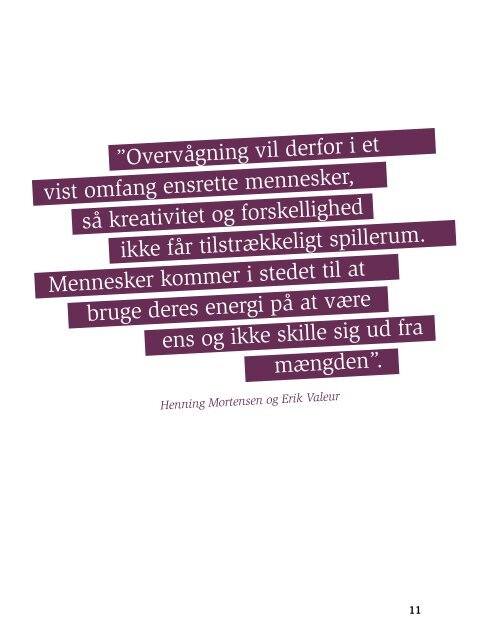 Download bogen De overvågede gratis her (pdf) - Tænk