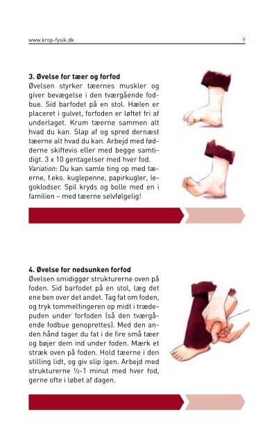 Sunde fødder - Danske Fysioterapeuter