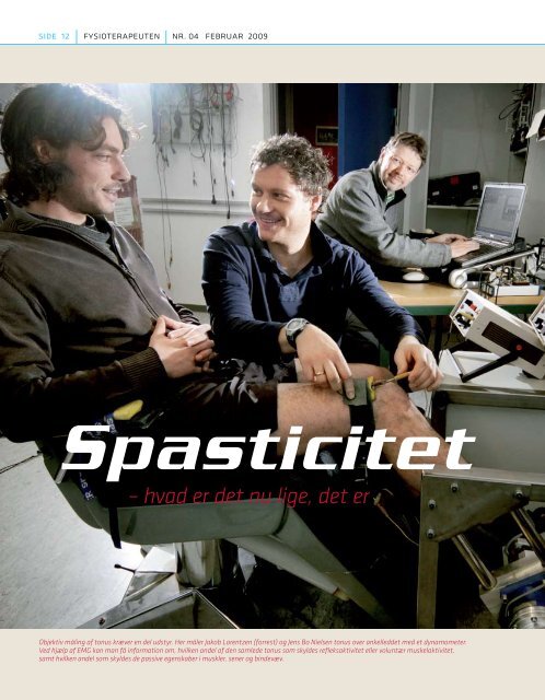 Spasticitet - hvad er det nu lige, det er