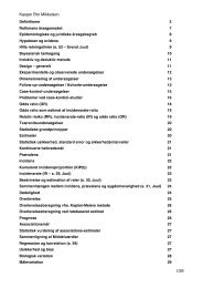 Epidemiologi noter – modul 10