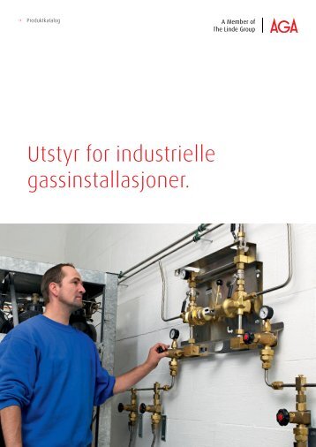 Utstyr for industrielle gassinstallasjoner. - WebProof