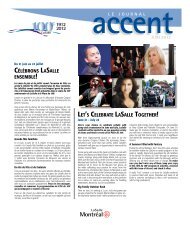 Accent le journal, juin 2012 - Ville de Montréal