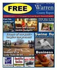 Swine flu - Warren County Report