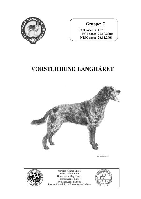 VORSTEHHUND LANGHÅRET - Norsk Kennel Klub