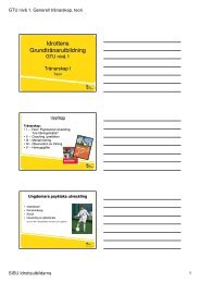 (Microsoft PowerPoint - GTU Niv\345 1 Delt Tr\344narskap)