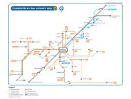 Campbelltown bus network map - 131500