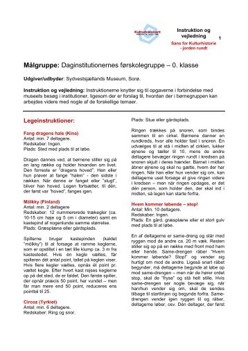 Jorden rundt - instruktion og vejledning - Åbne Samlinger