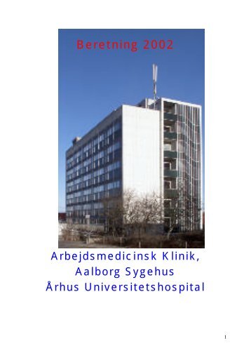 Årsberetning 2002 - Aalborg Universitetshospital