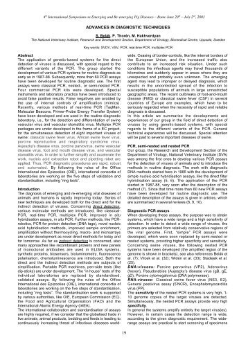 porcine reproductive and respiratory syndrome