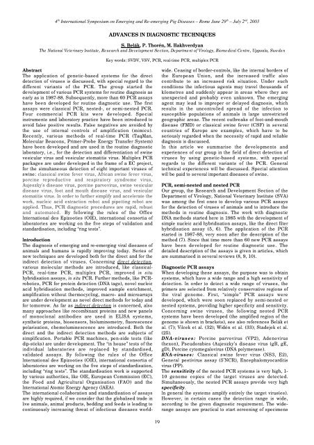 porcine reproductive and respiratory syndrome