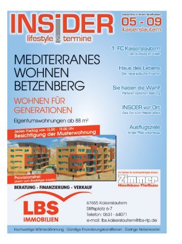 Lauter(n) Termine Insider - Magazin Insider