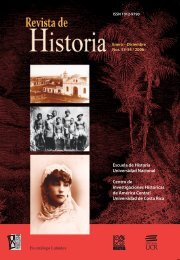 Historia - Revista de Historia - Universidad de Costa Rica
