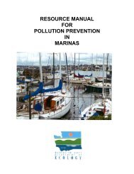 resource manual for pollution prevention in marinas - Access ...
