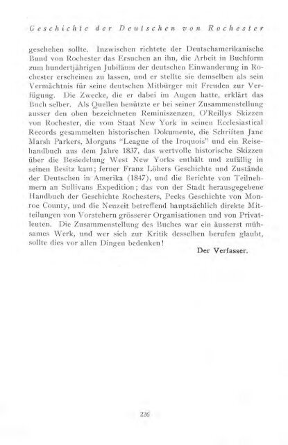 Hundertjahrährige Geschichte des Deutschtums von Rochester