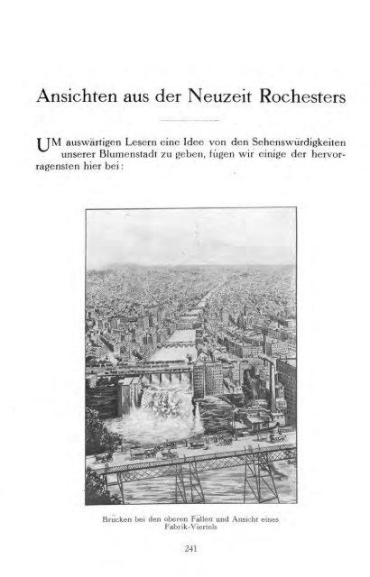 Hundertjahrährige Geschichte des Deutschtums von Rochester