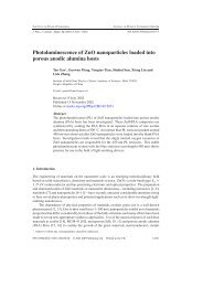 Photoluminescence of ZnO nanoparticles loaded into - ResearchGate