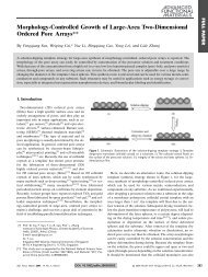 Morphology control and transferability of ordered through-pore ...