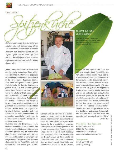 magazin 01/2013 - St. Peter-Ording