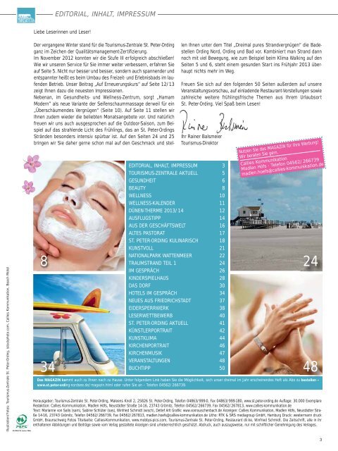 magazin 01/2013 - St. Peter-Ording