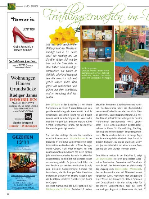 magazin 01/2013 - St. Peter-Ording