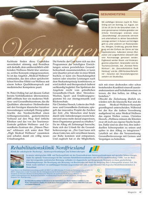 magazin 02/2007 - St. Peter-Ording