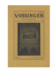 vossingen - Vosselag