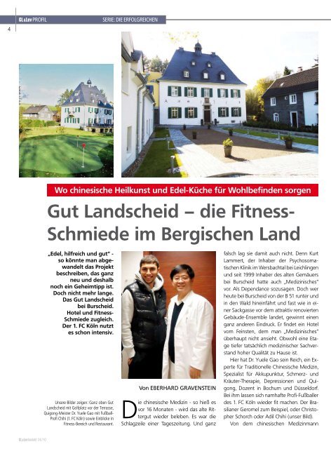 Wieder fit werden auf Gut Landscheid