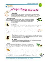 20 super foods you need to be eating